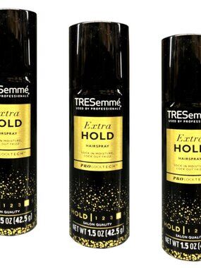 TRESemme TRES Two Aerosol Hair Spray Extra Hold 1.5 oz Pack of 3